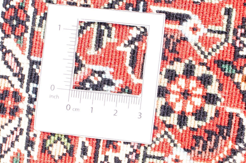 Perzisch tapijt - Bijar rond  - 155 x 155 cm - donkerrood