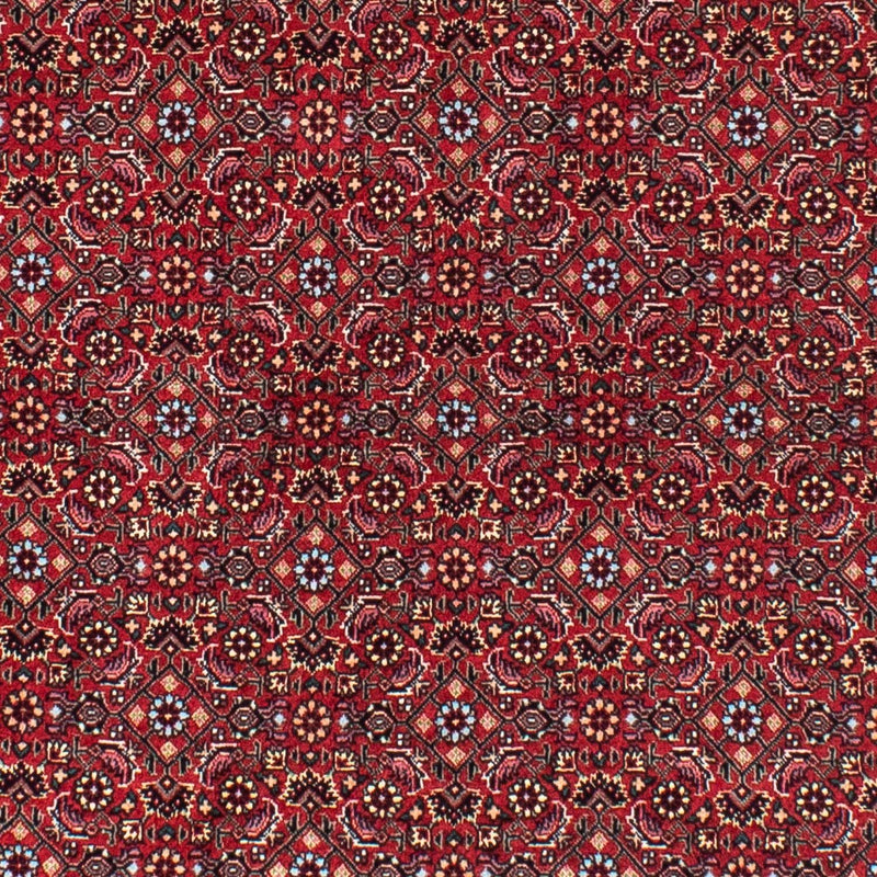 Perzisch tapijt - Bijar rond  - 150 x 150 cm - donkerrood