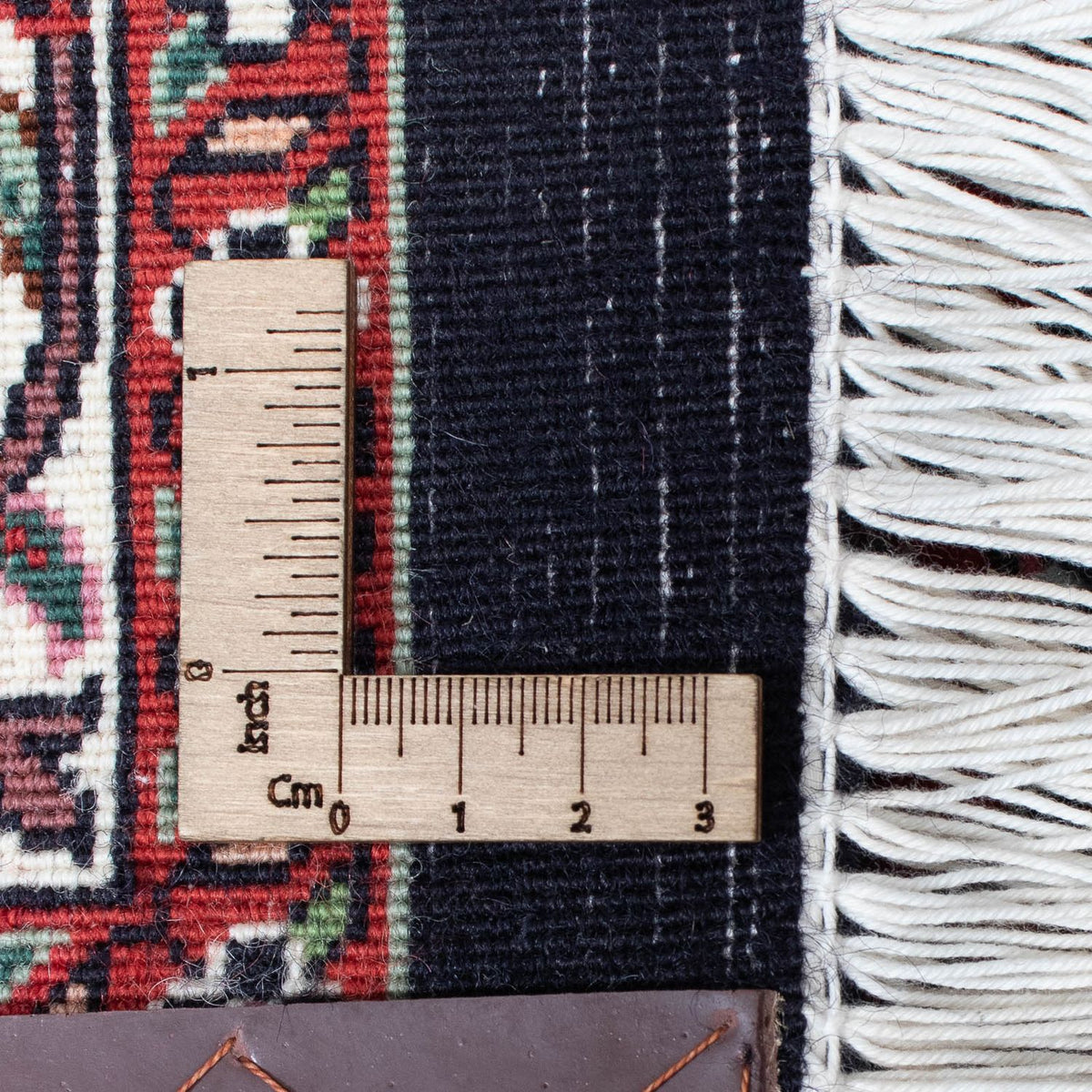 Loper Perzisch tapijt - Bijar - 404 x 88 cm - licht rood