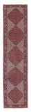Loper Perzisch tapijt - Bijar - 403 x 86 cm - donkerrood