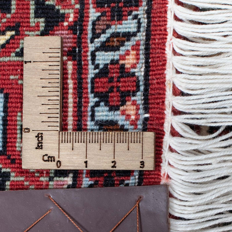 Loper Perzisch tapijt - Bijar - 403 x 86 cm - donkerrood