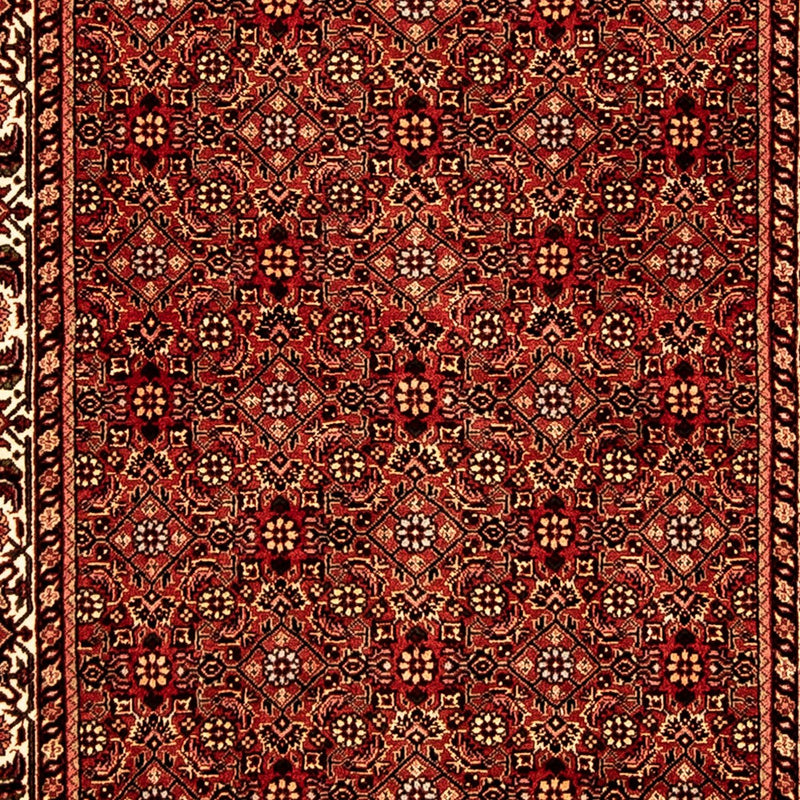 Loper Perzisch tapijt - Bijar - 292 x 78 cm - donkerrood