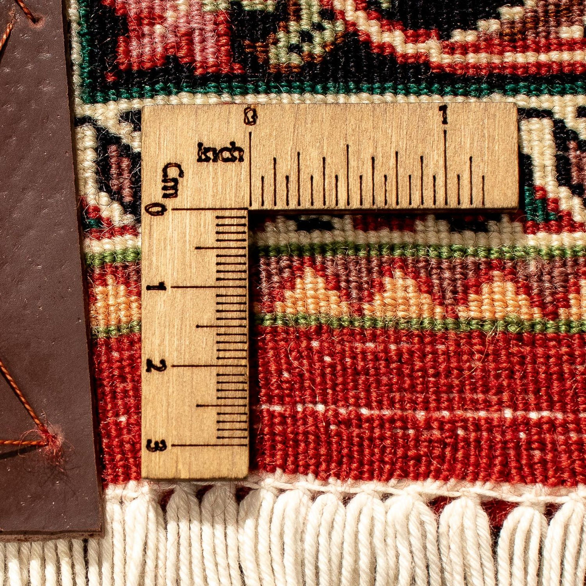 Loper Perzisch tapijt - Bijar - 314 x 85 cm - donkerrood