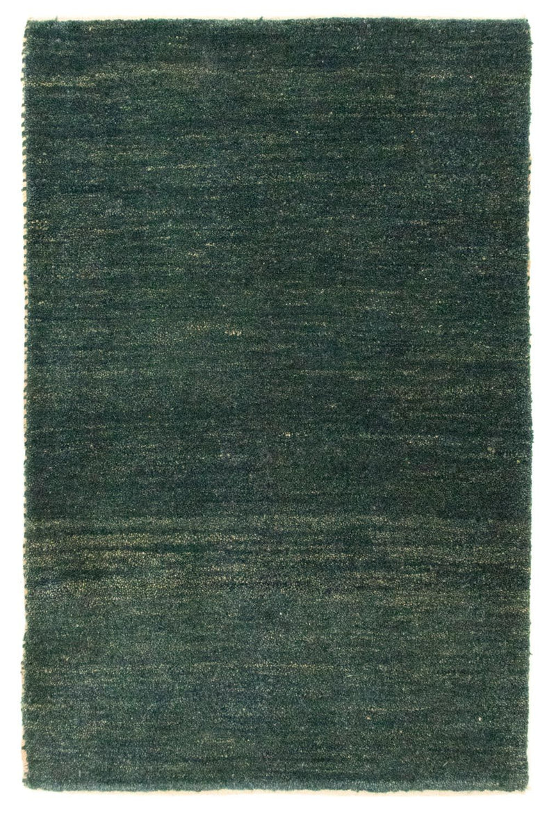 Gabbeh tapijt - Perzisch - 91 x 60 cm - zeegroen