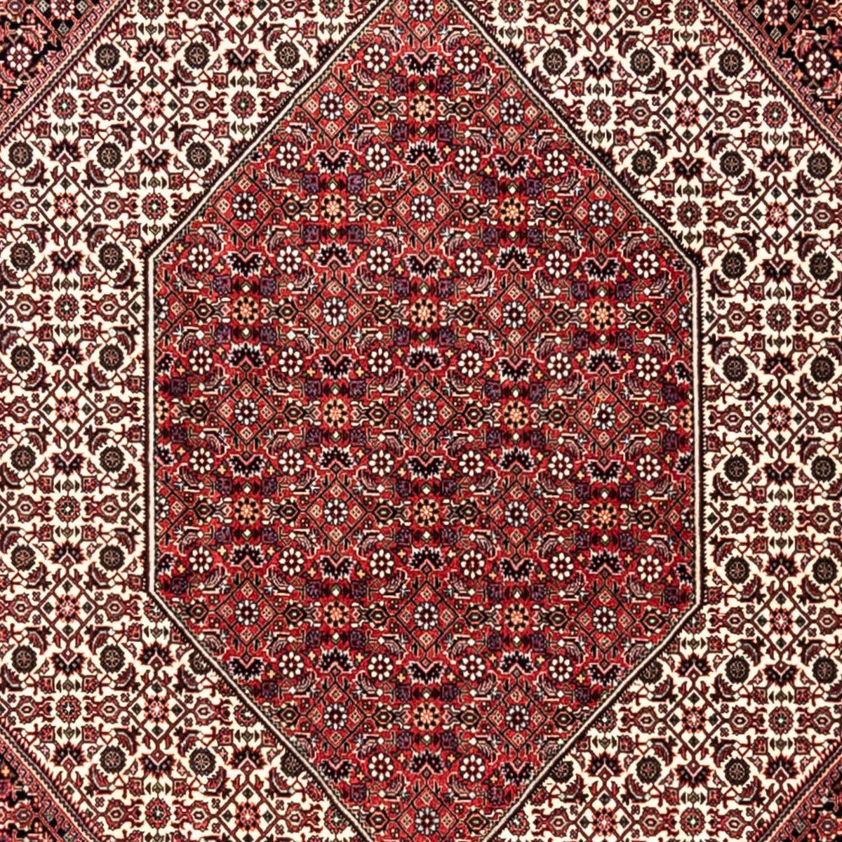 Perzisch tapijt - Bijar - Koninklijk - 353 x 250 cm - rood