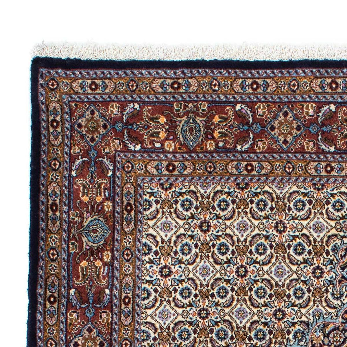 Perzisch tapijt - Klassiek - 195 x 153 cm - donkerblauw