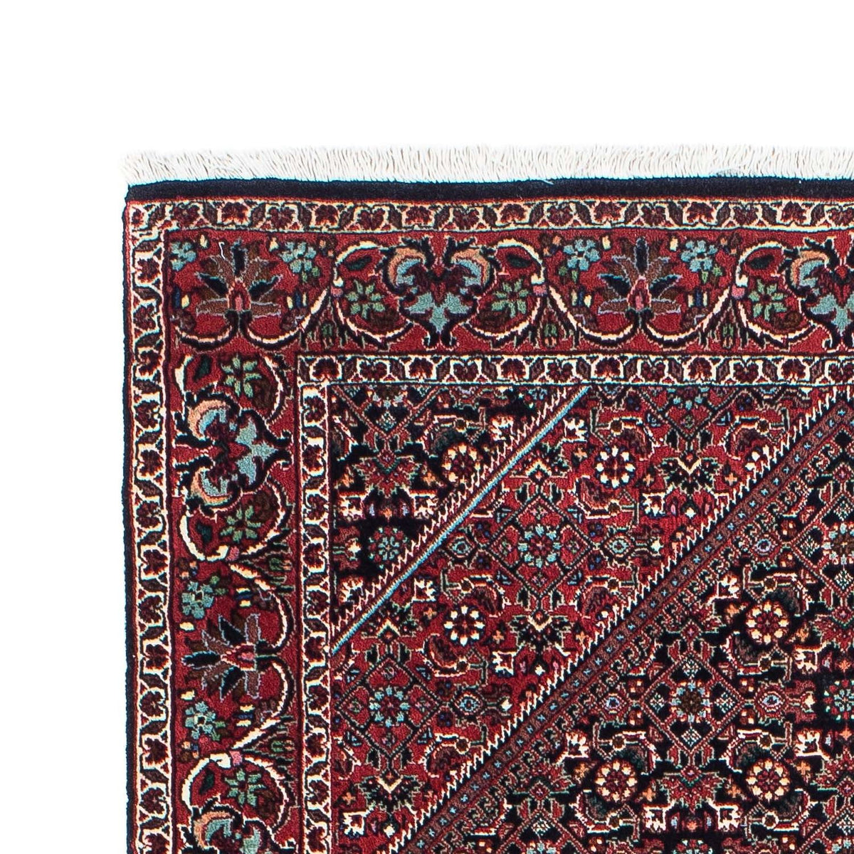 Loper Perzisch tapijt - Bijar - 209 x 98 cm - donkerblauw