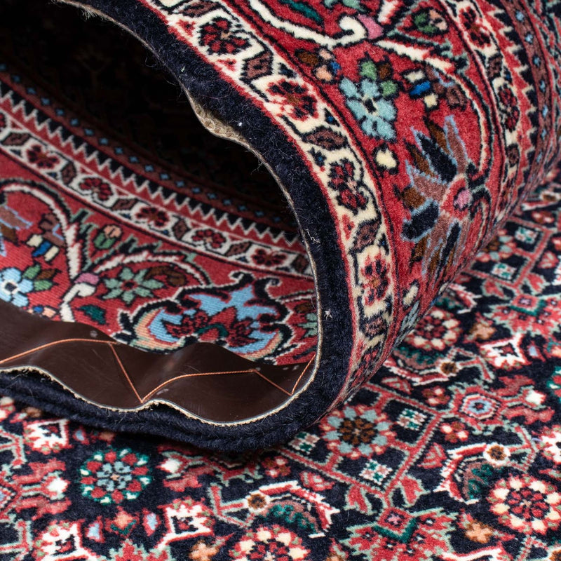 Loper Perzisch tapijt - Bijar - 209 x 98 cm - donkerblauw