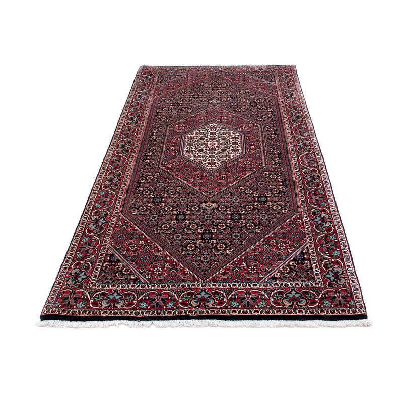 Loper Perzisch tapijt - Bijar - 209 x 98 cm - donkerblauw