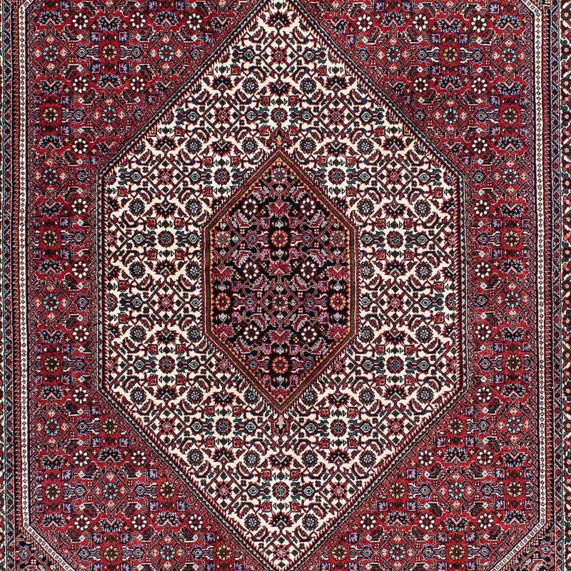 Perzisch tapijt - Bijar - 198 x 132 cm - licht rood