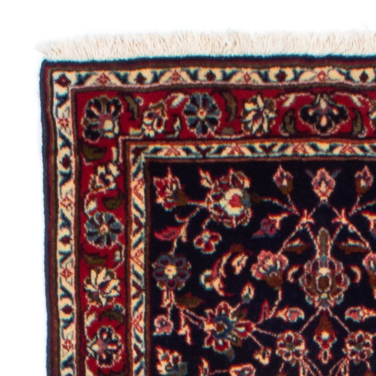 Loper Perzisch tapijt - Keshan - 266 x 68 cm - donkerblauw