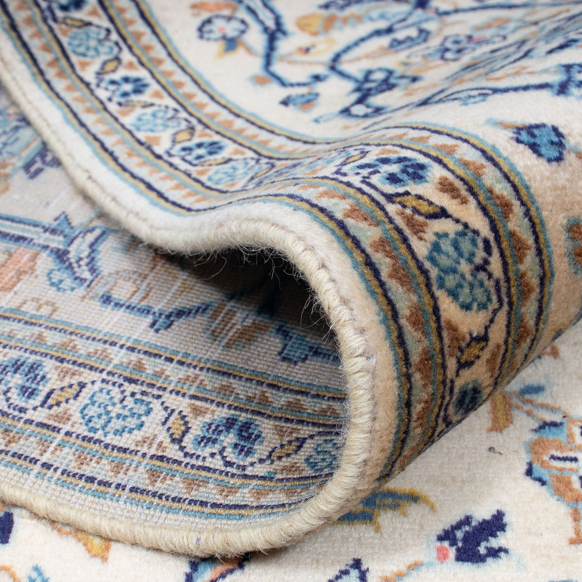 Perzisch tapijt - Keshan - 291 x 197 cm - beige