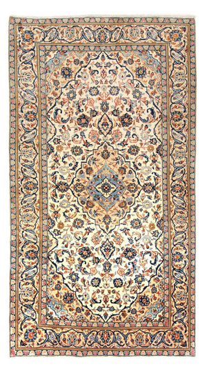 Perzisch tapijt - Keshan - 266 x 150 cm - beige