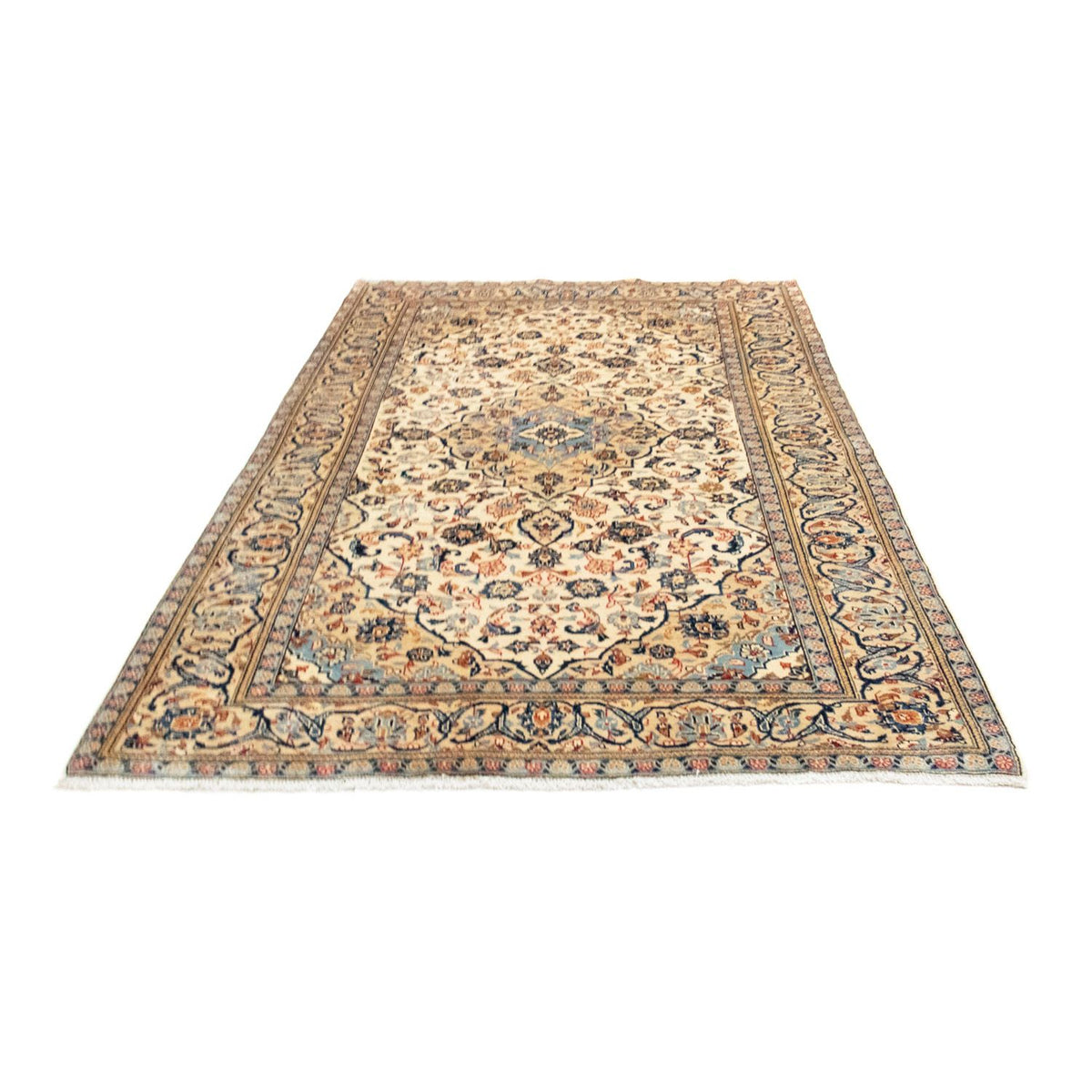 Perzisch tapijt - Keshan - 266 x 150 cm - beige