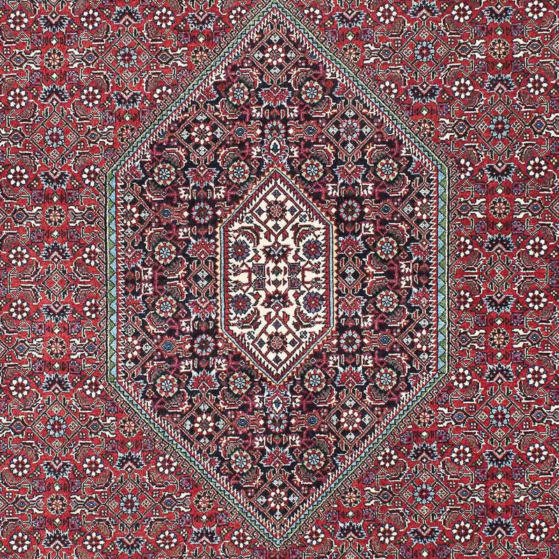 Perzisch tapijt - Bijar - 212 x 133 cm - donkerblauw