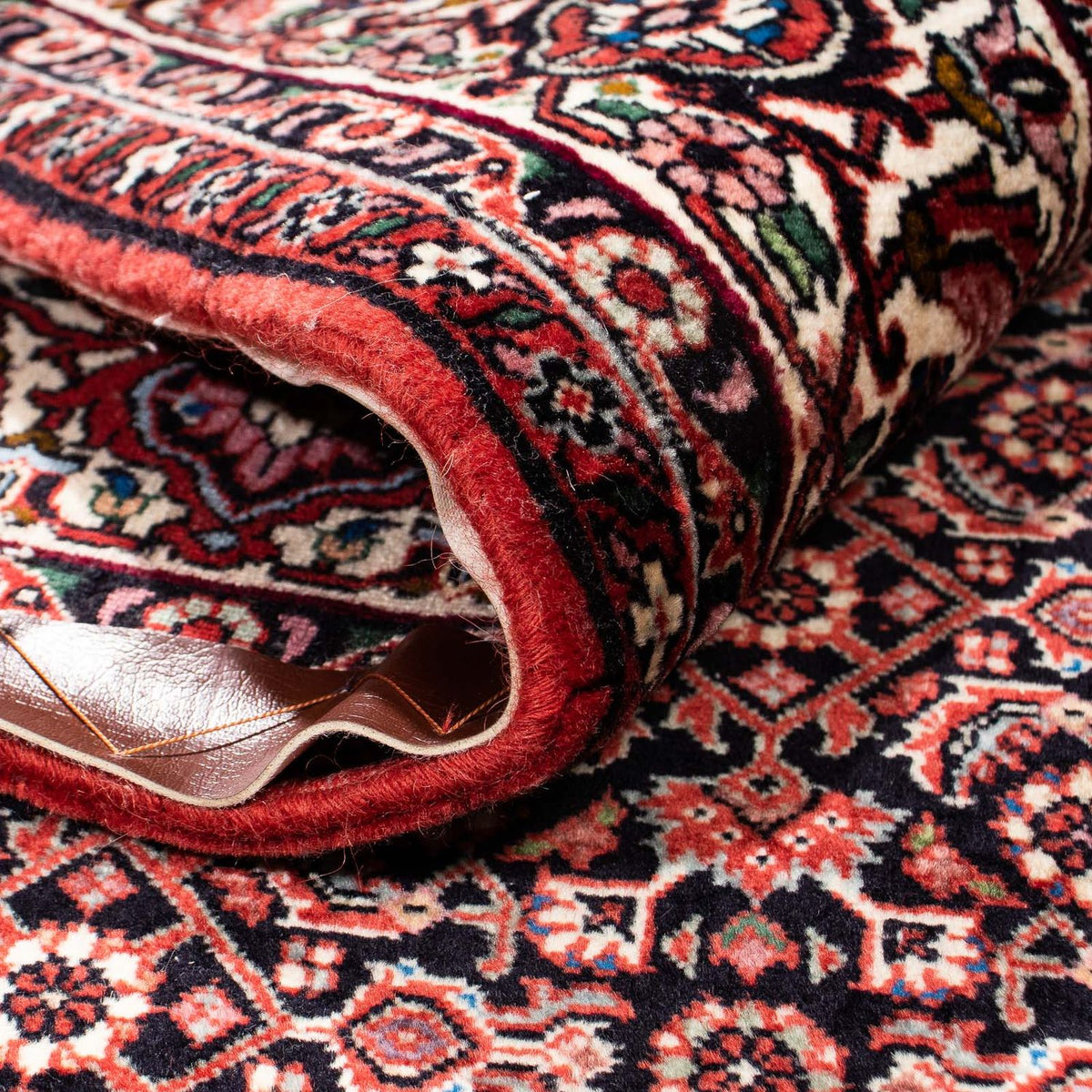 Perzisch tapijt - Bijar - 242 x 171 cm - licht rood