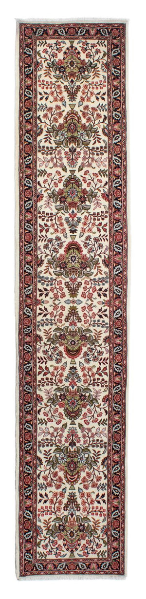 Loper Perzisch tapijt - Bijar - 312 x 59 cm - beige