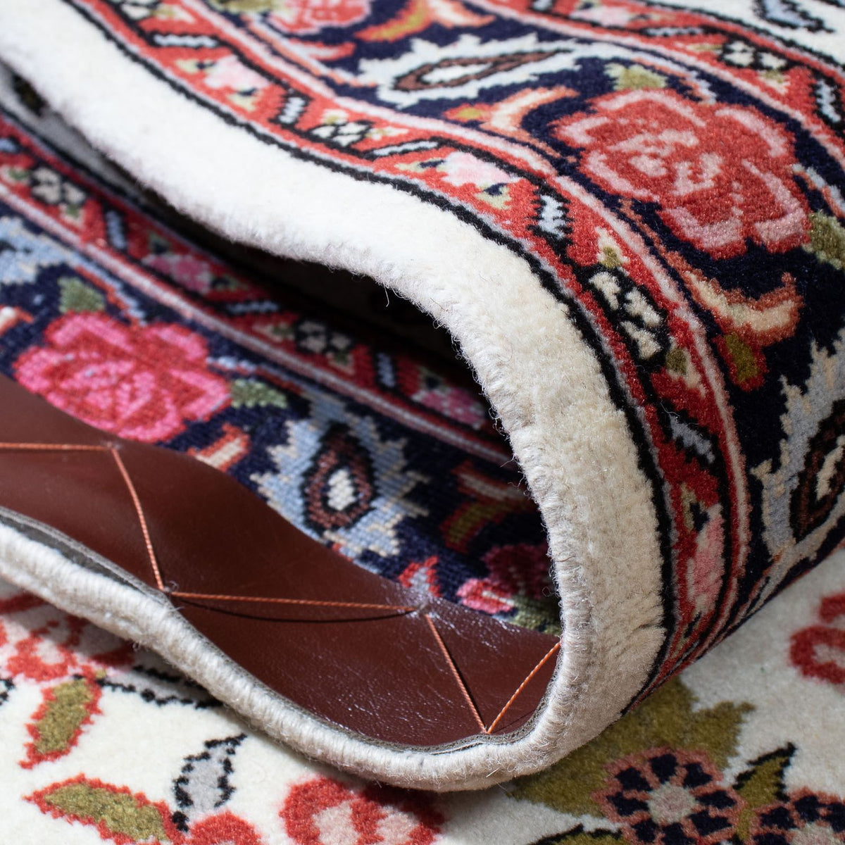 Loper Perzisch tapijt - Bijar - 312 x 59 cm - beige