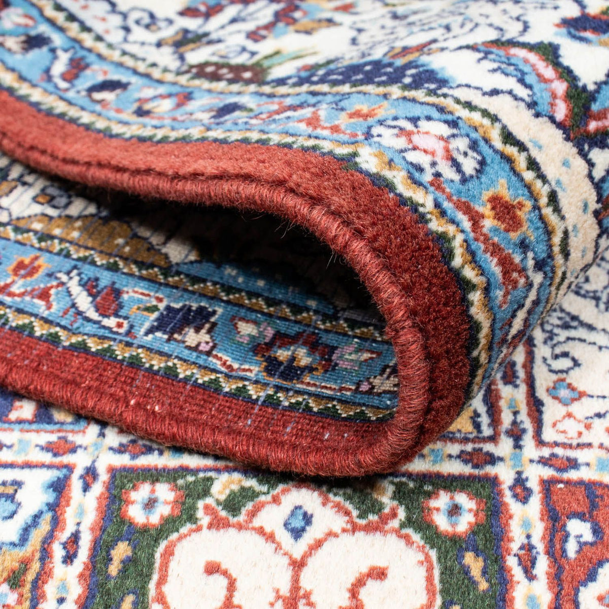 Perzisch tapijt - Klassiek - 195 x 147 cm - donkerrood