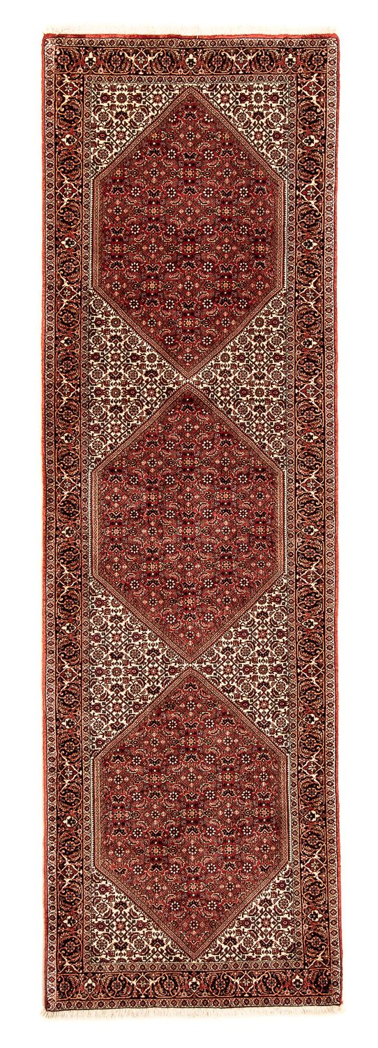 Loper Perzisch tapijt - Bijar - 281 x 80 cm - veelkleurig