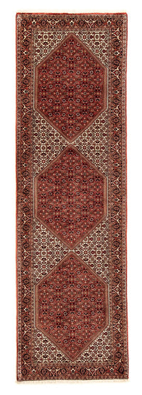 Loper Perzisch tapijt - Bijar - 281 x 80 cm - veelkleurig
