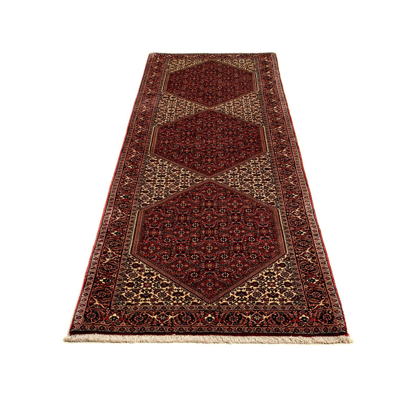 Loper Perzisch tapijt - Bijar - 281 x 80 cm - veelkleurig