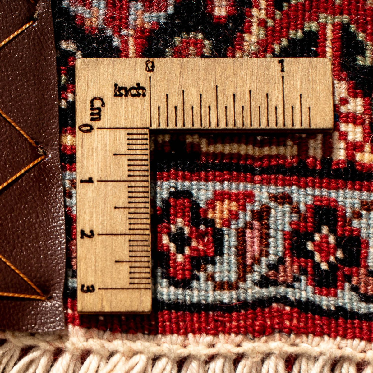 Loper Perzisch tapijt - Bijar - 281 x 80 cm - veelkleurig