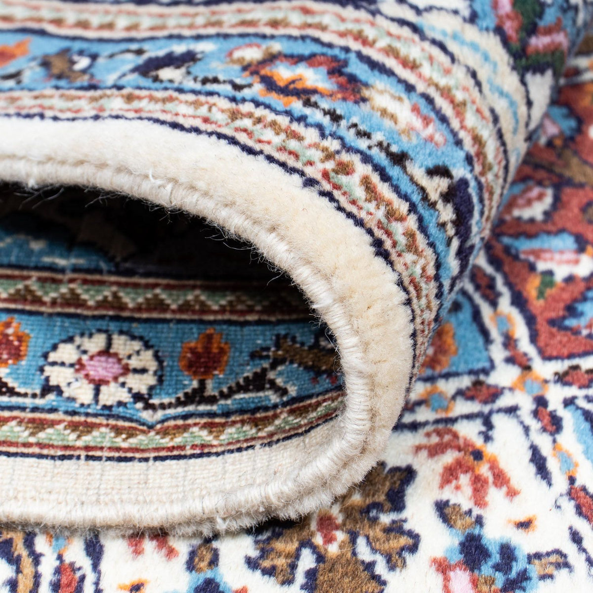 Perzisch tapijt - Klassiek - 190 x 149 cm - blauw