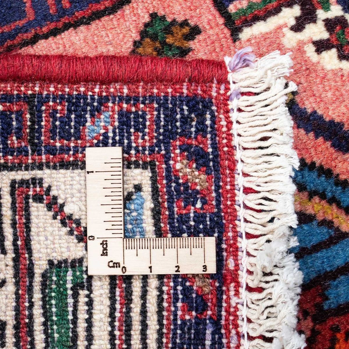 Perzisch Tapijt - Nomadisch - 125 x 80 cm - donkerrood