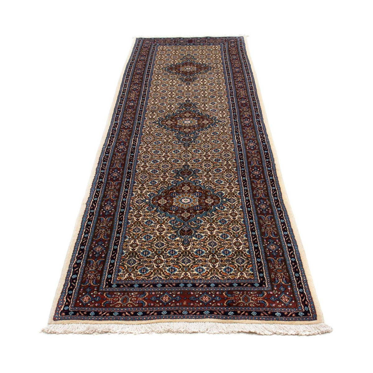 Loper Perzisch tapijt - Klassiek - 295 x 82 cm - beige