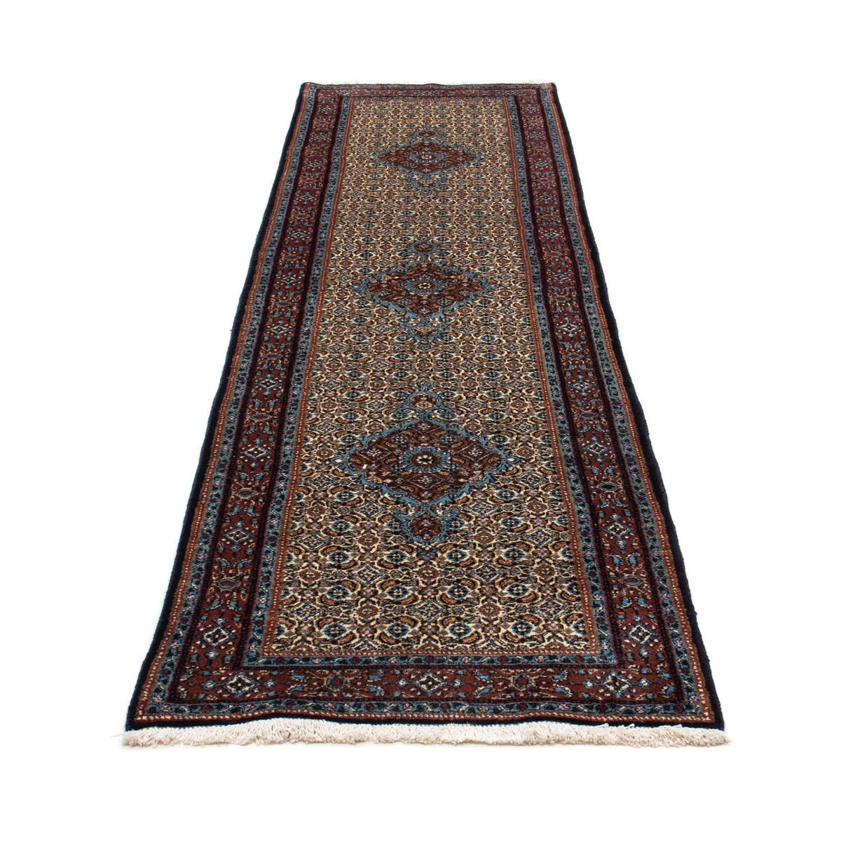Loper Perzisch tapijt - Klassiek - 297 x 77 cm - beige