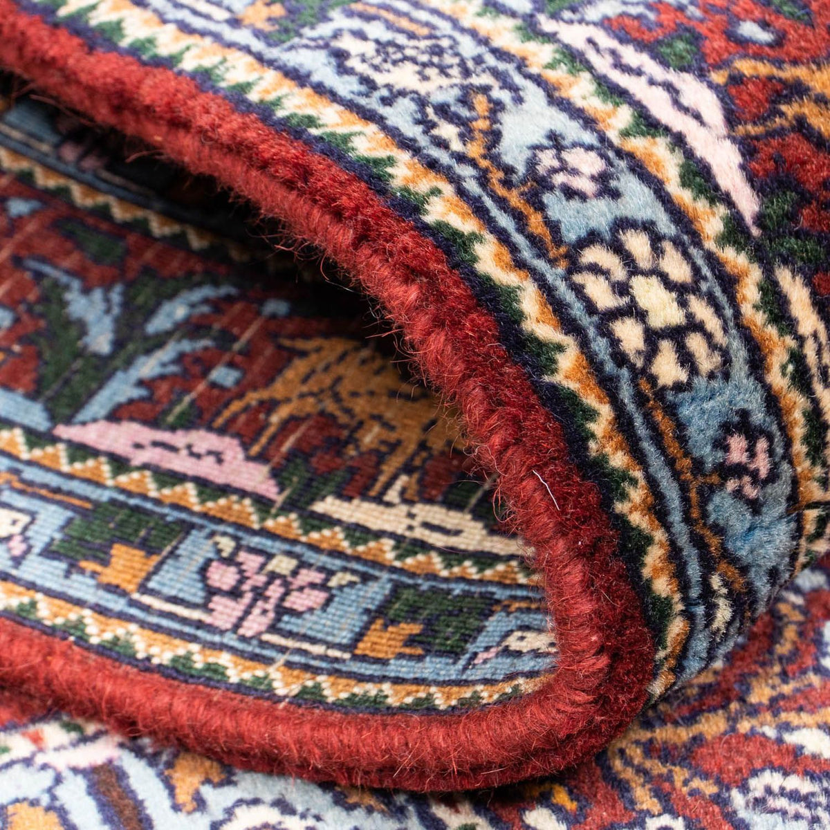 Loper Perzisch tapijt - Klassiek - 298 x 80 cm - donkerrood