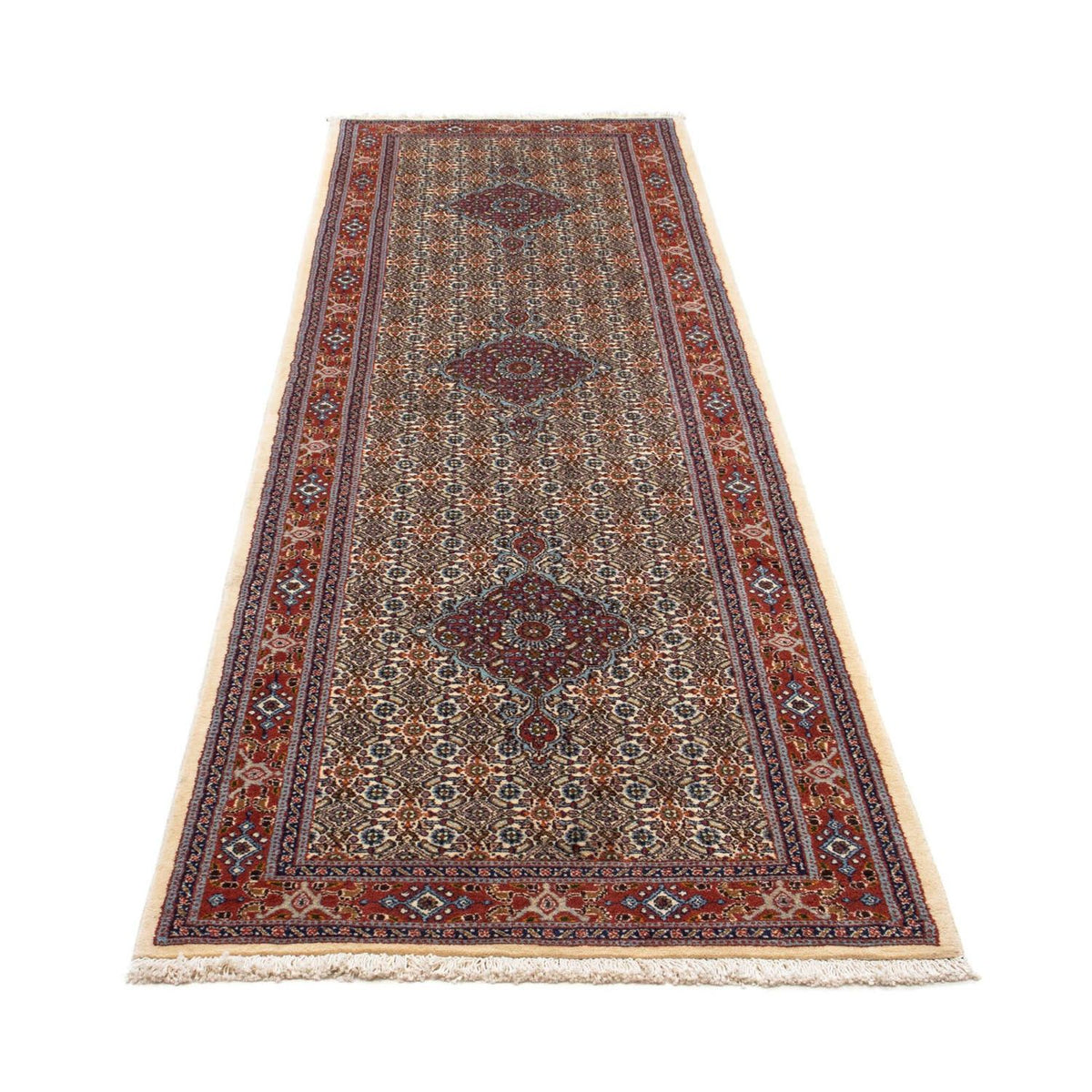 Loper Perzisch tapijt - Klassiek - 295 x 81 cm - beige