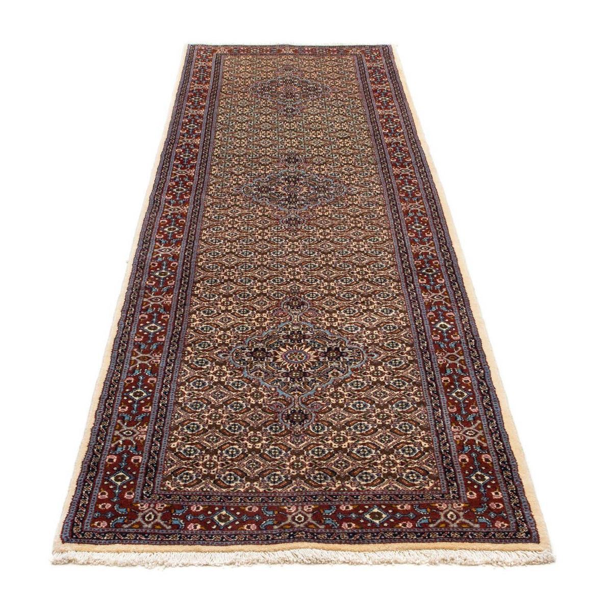 Loper Perzisch tapijt - Klassiek - 292 x 83 cm - beige