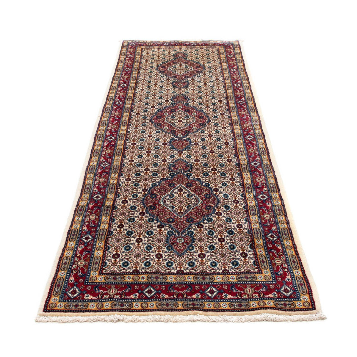 Loper Perzisch tapijt - Klassiek - 290 x 81 cm - beige