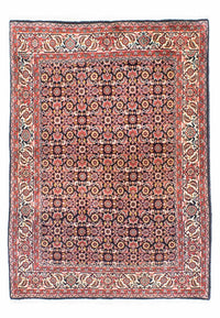 Perzisch tapijt - Bijar - 158 x 110 cm - donkerblauw