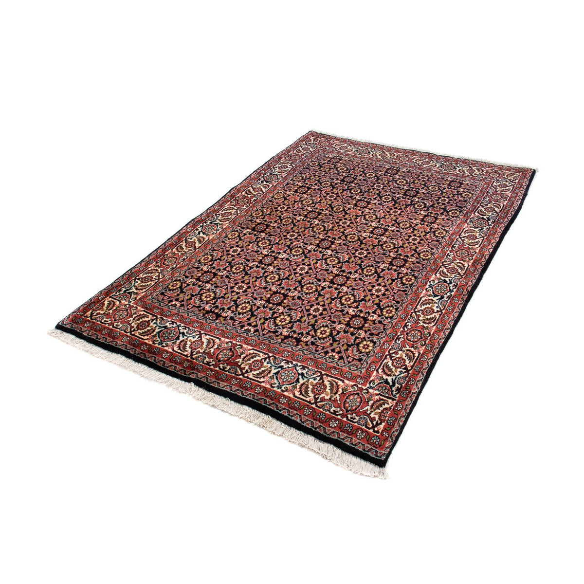 Perzisch tapijt - Bijar - 158 x 110 cm - donkerblauw