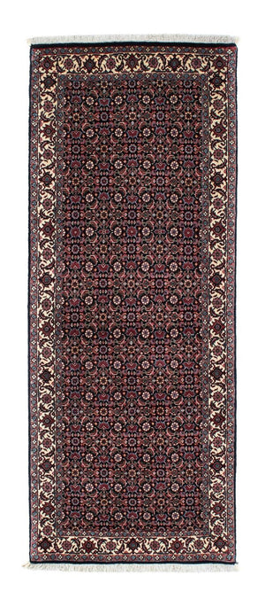 Loper Perzisch tapijt - Bijar - 194 x 72 cm - donkerblauw