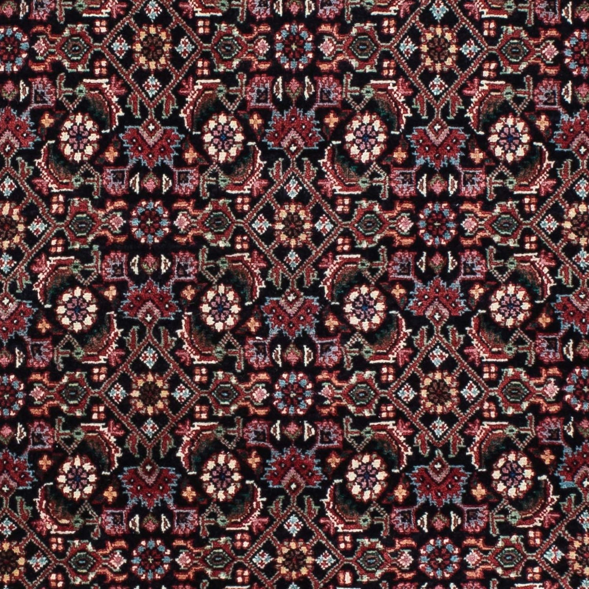 Loper Perzisch tapijt - Bijar - 194 x 72 cm - donkerblauw