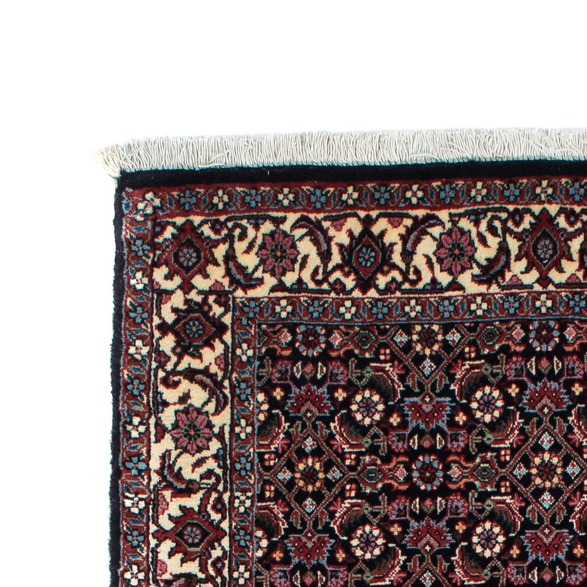 Loper Perzisch tapijt - Bijar - 194 x 72 cm - donkerblauw