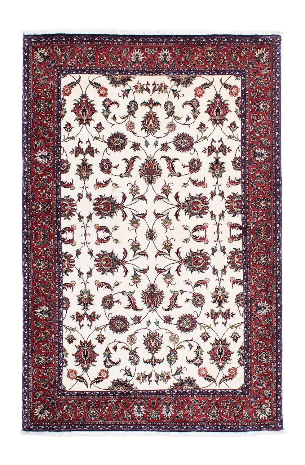 Perzisch tapijt - Bijar - 200 x 131 cm - beige