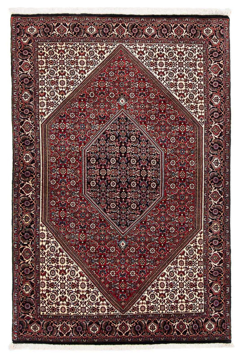 Perzisch tapijt - Bijar - 177 x 112 cm - donkerrood