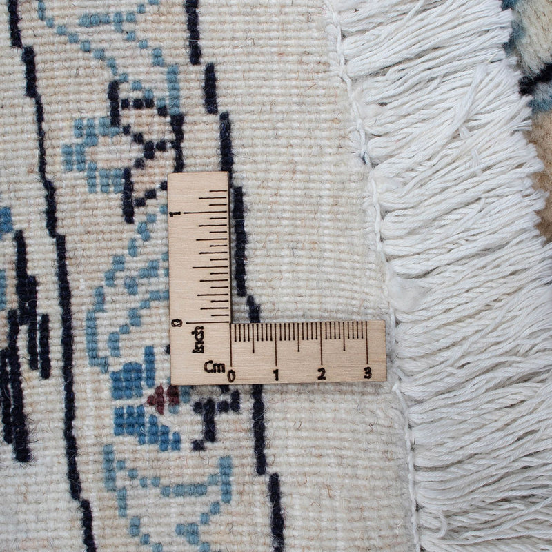 Perzisch tapijt - Nain rond  - 248 x 248 cm - donkerrood