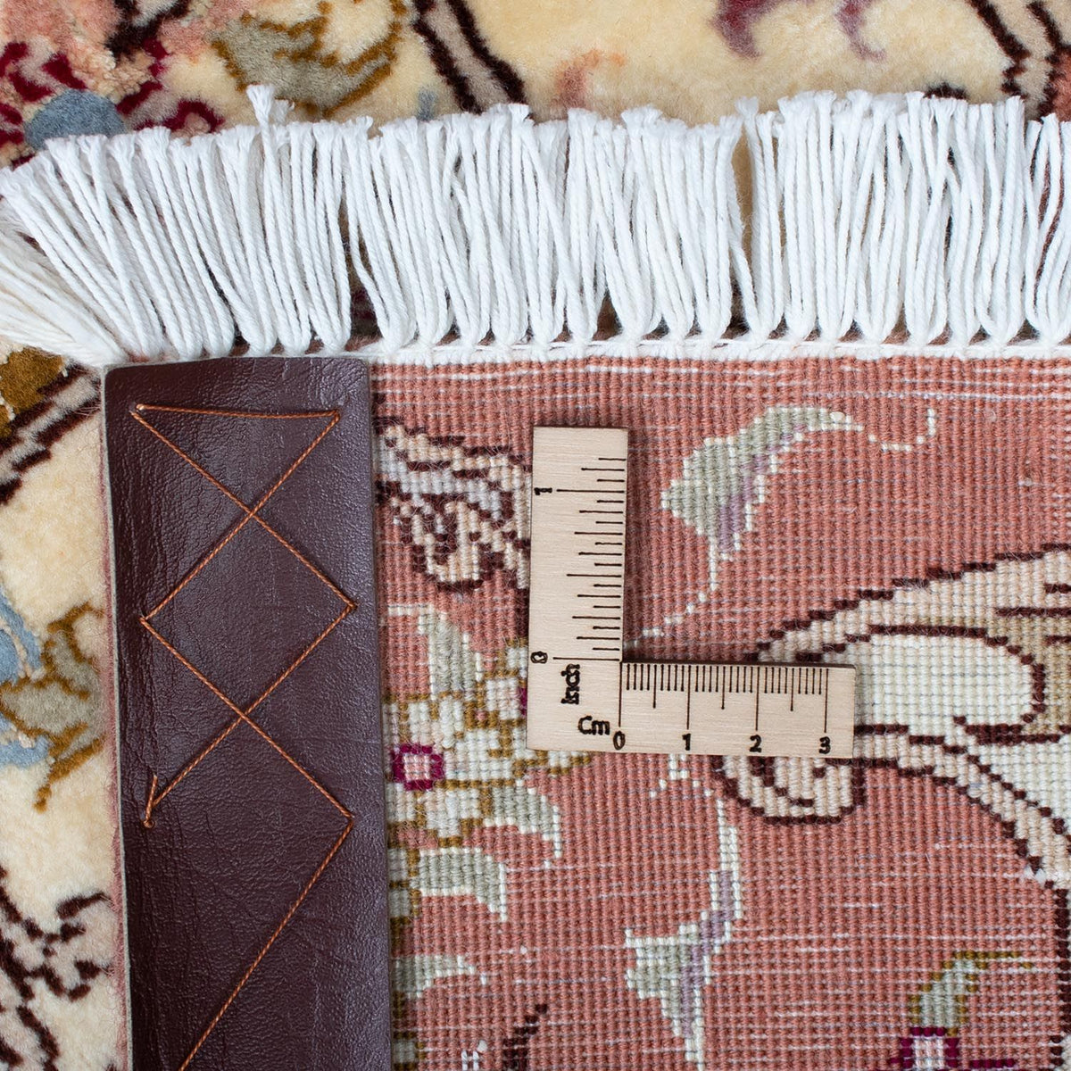 Perzisch tapijt - Tabriz - Royal - 85 x 64 cm - beige