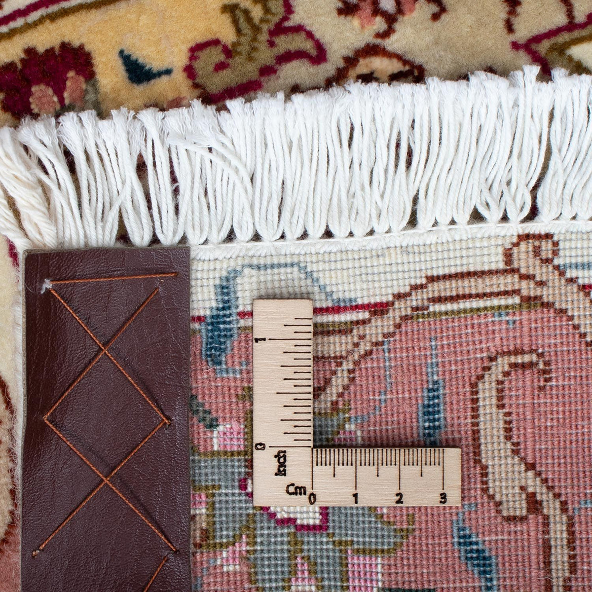 Perzisch tapijt - Tabriz - Royal - 89 x 58 cm - beige