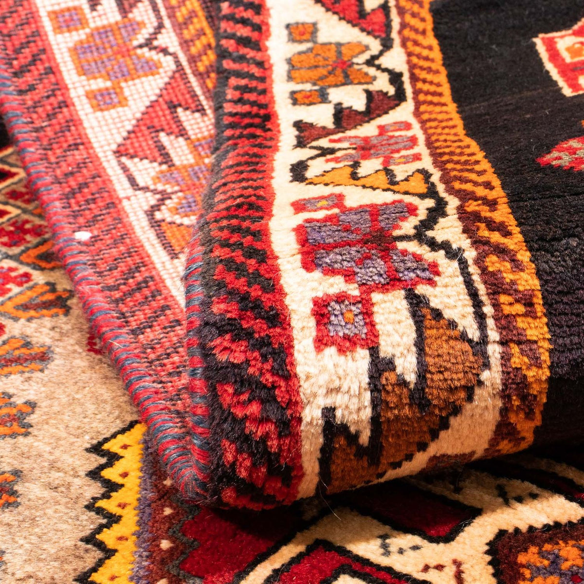 Perzisch Tapijt - Nomadisch - 160 x 110 cm - lichtbruin