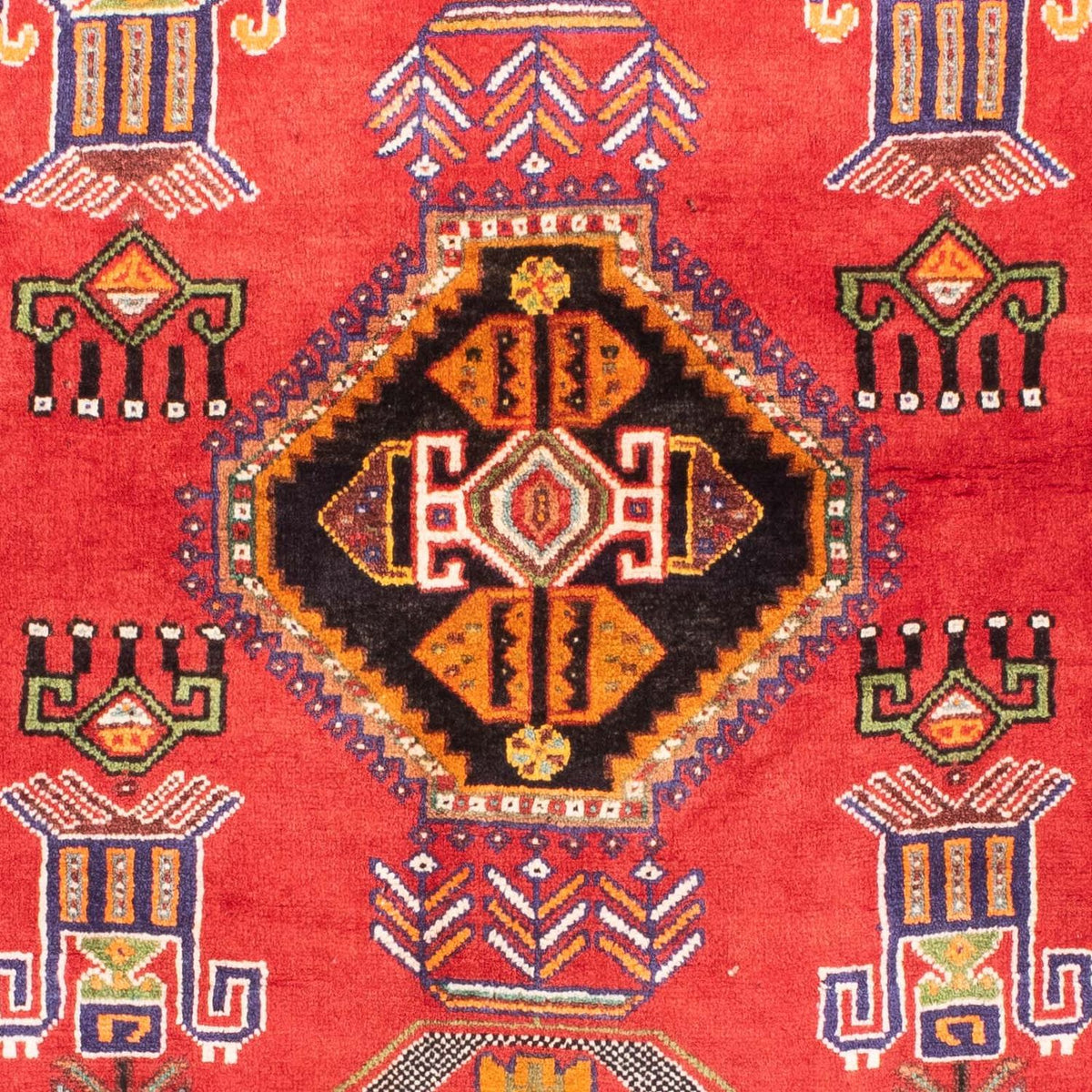 Perzisch Tapijt - Nomadisch - 165 x 118 cm - donkerrood