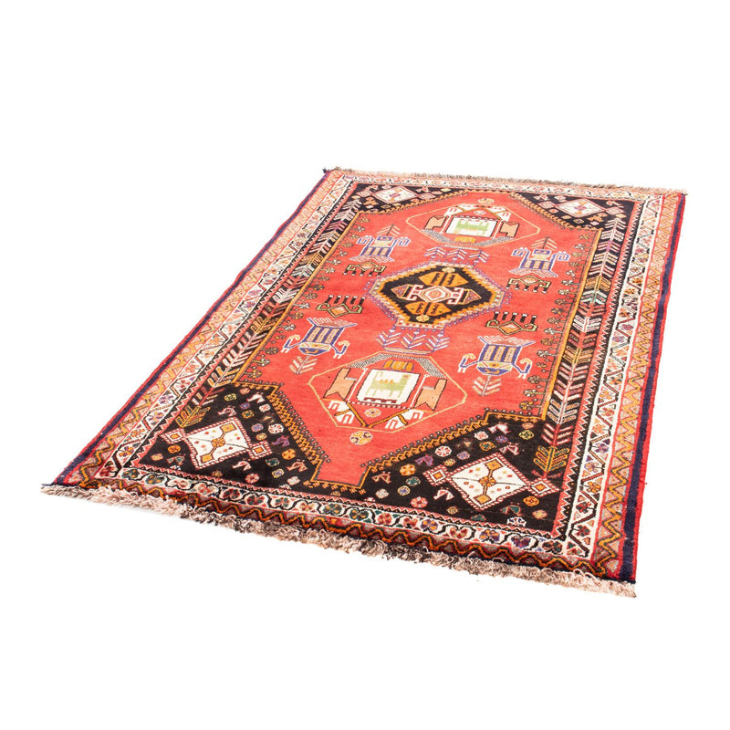 Perzisch Tapijt - Nomadisch - 165 x 118 cm - donkerrood