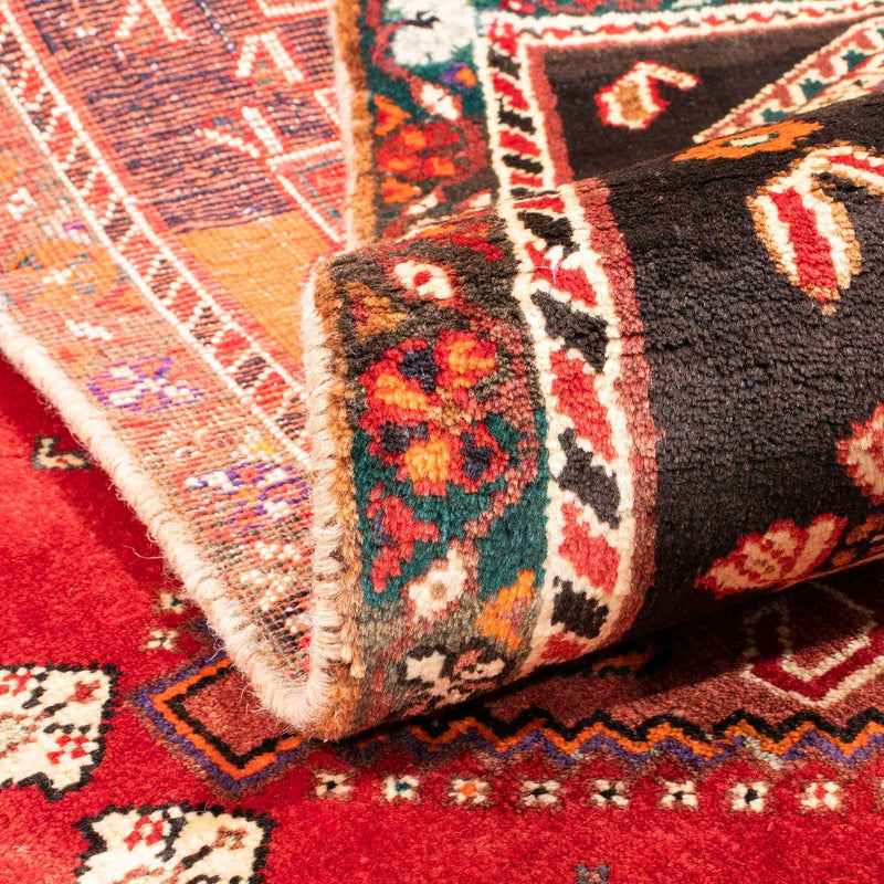 Perzisch Tapijt - Nomadisch - 153 x 110 cm - donkerrood