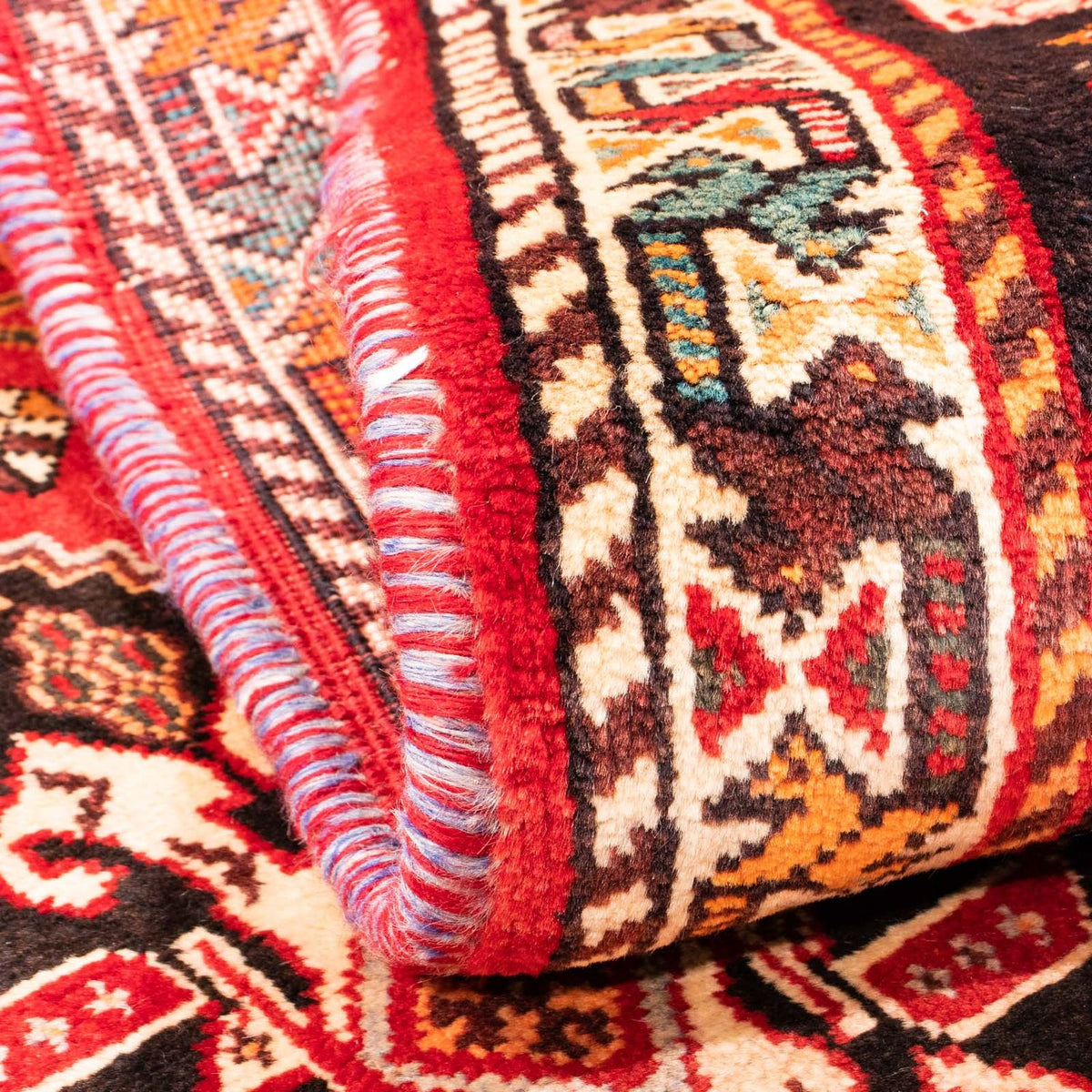 Perzisch Tapijt - Nomadisch - 167 x 115 cm - donkerrood